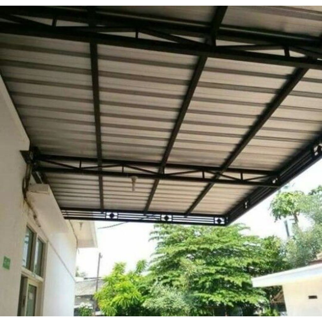 Kanopi minimalis Kanopi modern