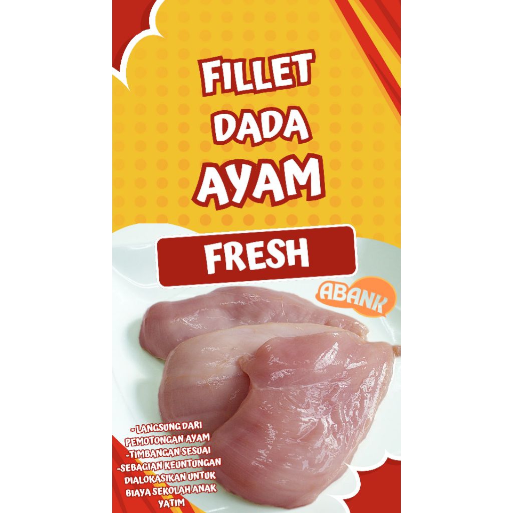 

DADA AYAM FILLET 1kg