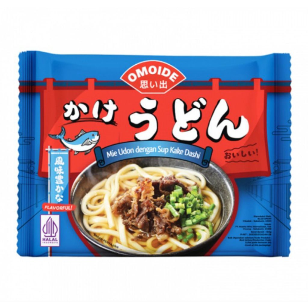 

Omoide Mi Udon Sup Kake Dashi 150g
