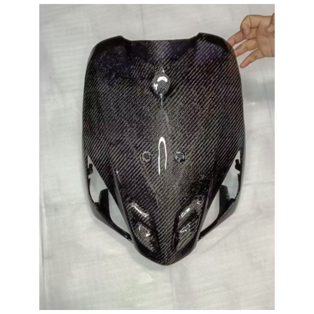 panel depan mio sporty carbon kevlar