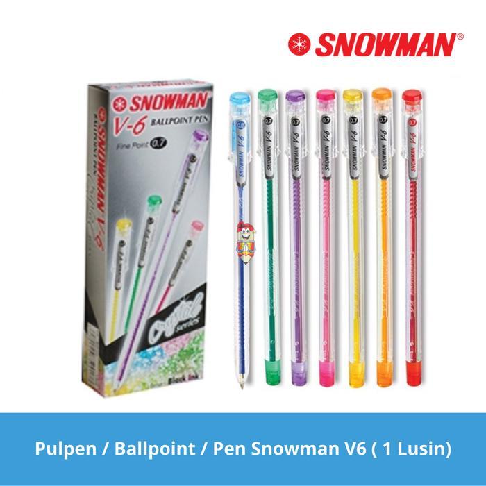 

JUAL BOLPOINT SNOWMAN V6 CRYSTAL