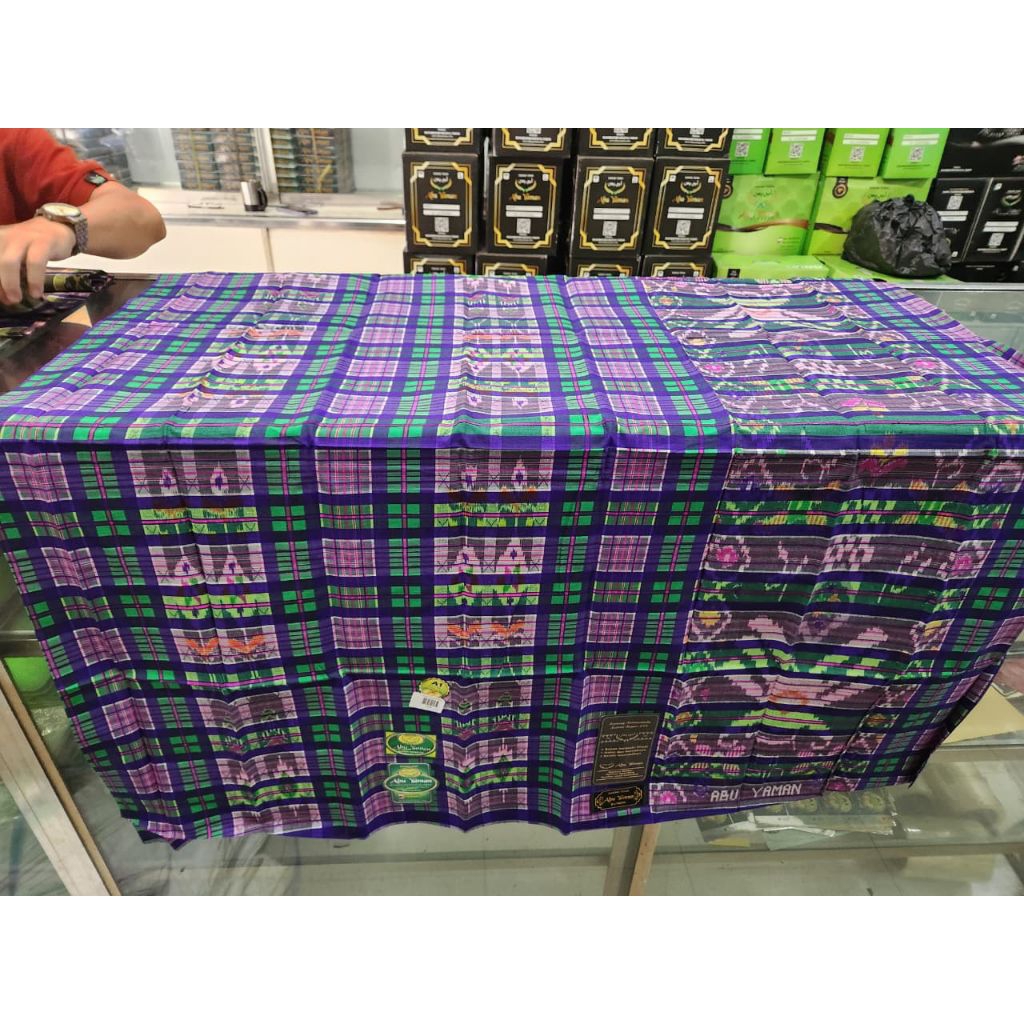 Sarung Abu Yaman Full sutra motif TMB New/abuyaman full sutra