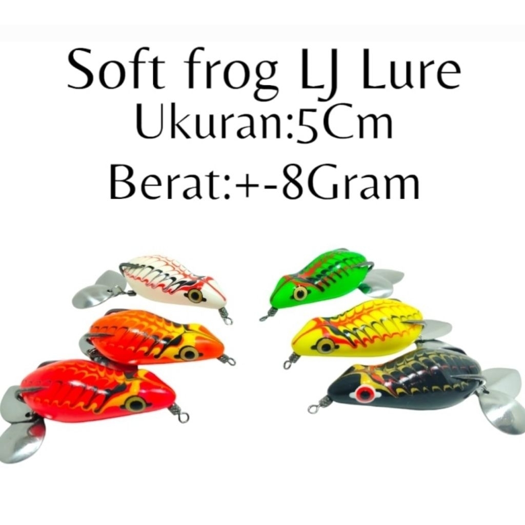 SOFT FROG LJ LURE UKURAN 5CM