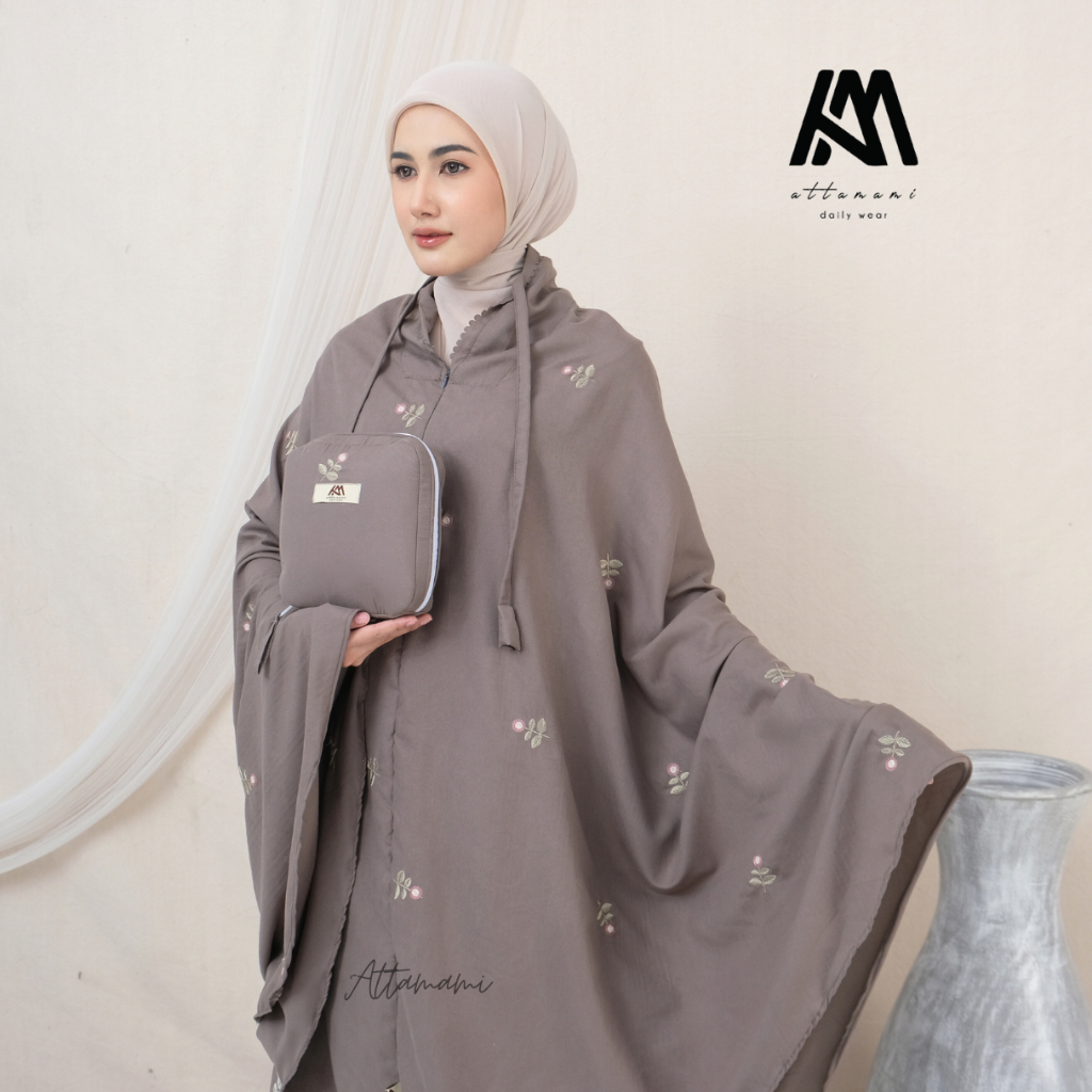 Mukena Dewasa Renda Premium Nyaman Rekomended Mewah Elegan Parasut Sholat Bordir Terlaris Viral Flow