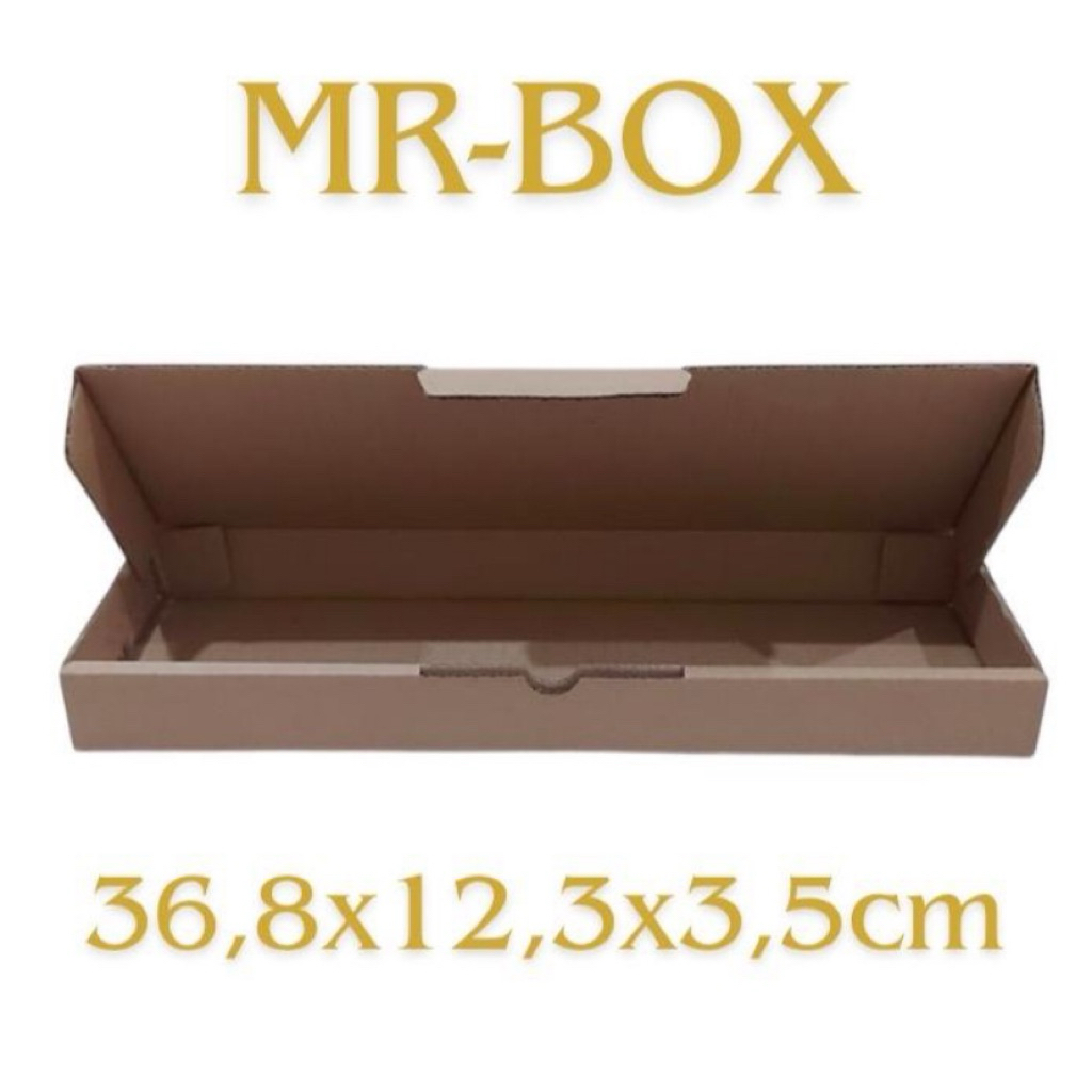 

Kardus karton polos uk. 36,8x12,3x3,5 cm - box kotak model DIE CUT PIZZA