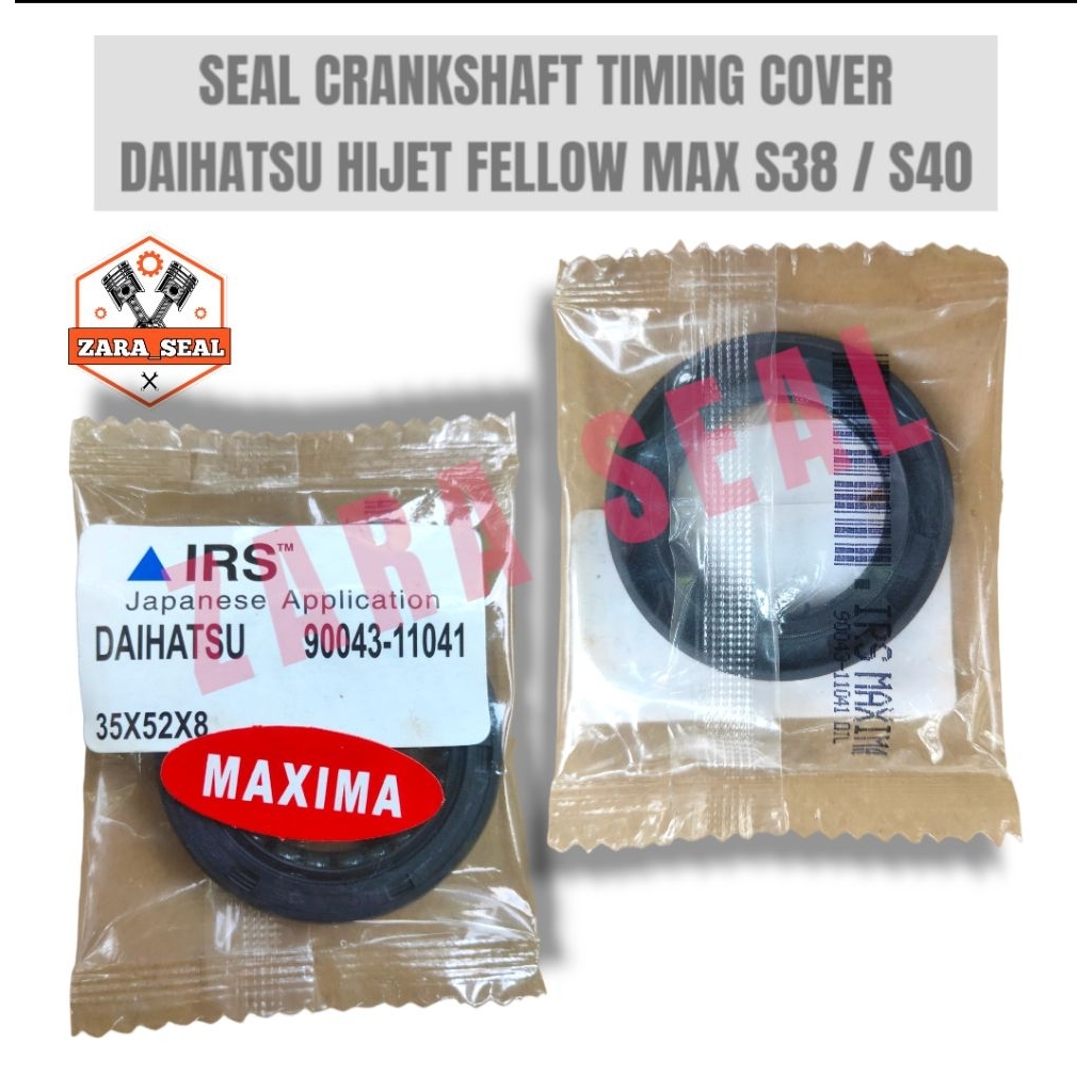 SEAL CRANKSHAFT TIMING COVER DAIHATSU HIJET FELLOW MAX S38 / S40 90043-11041