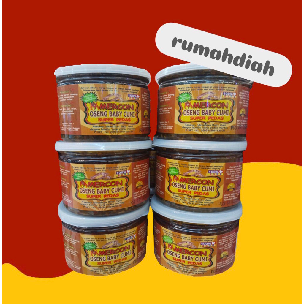 

Mercon Oseng Baby Cumi