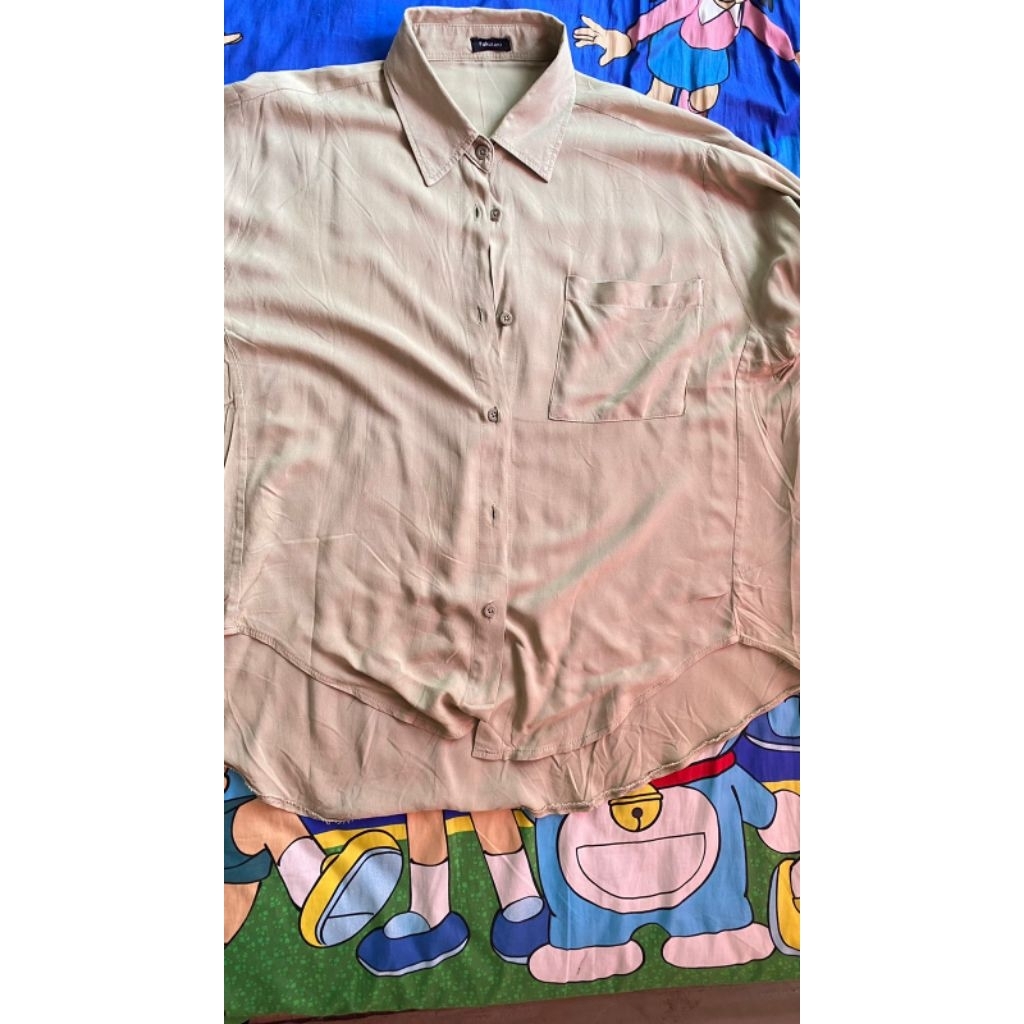 kemeja Hijau Sage Fukutani (PL)