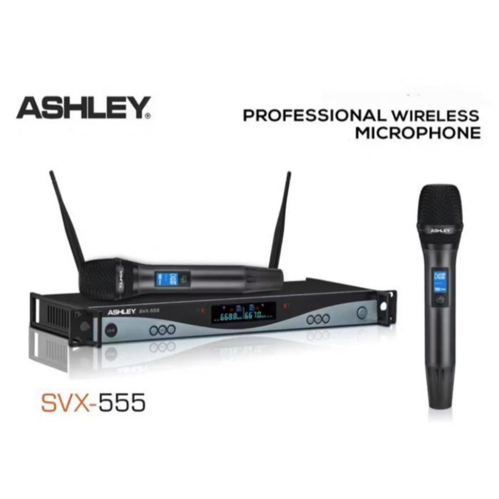 ASHLEY Mic Wireless SVX 555 Mikrophone Nirkabel SVX555