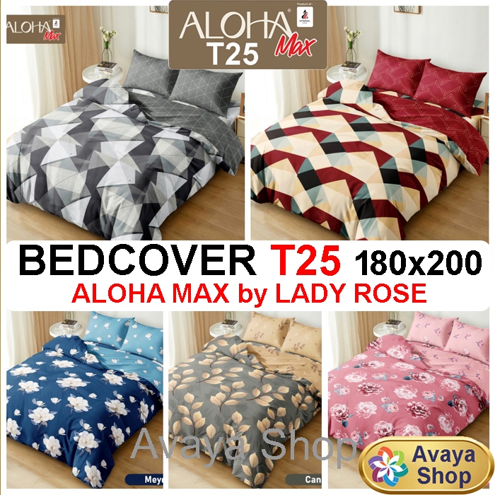 BEDCOVER ALOHA 180x200 / BEDCOVER ALOHA KING / BEDCOVER SET 180x200 ALOHA