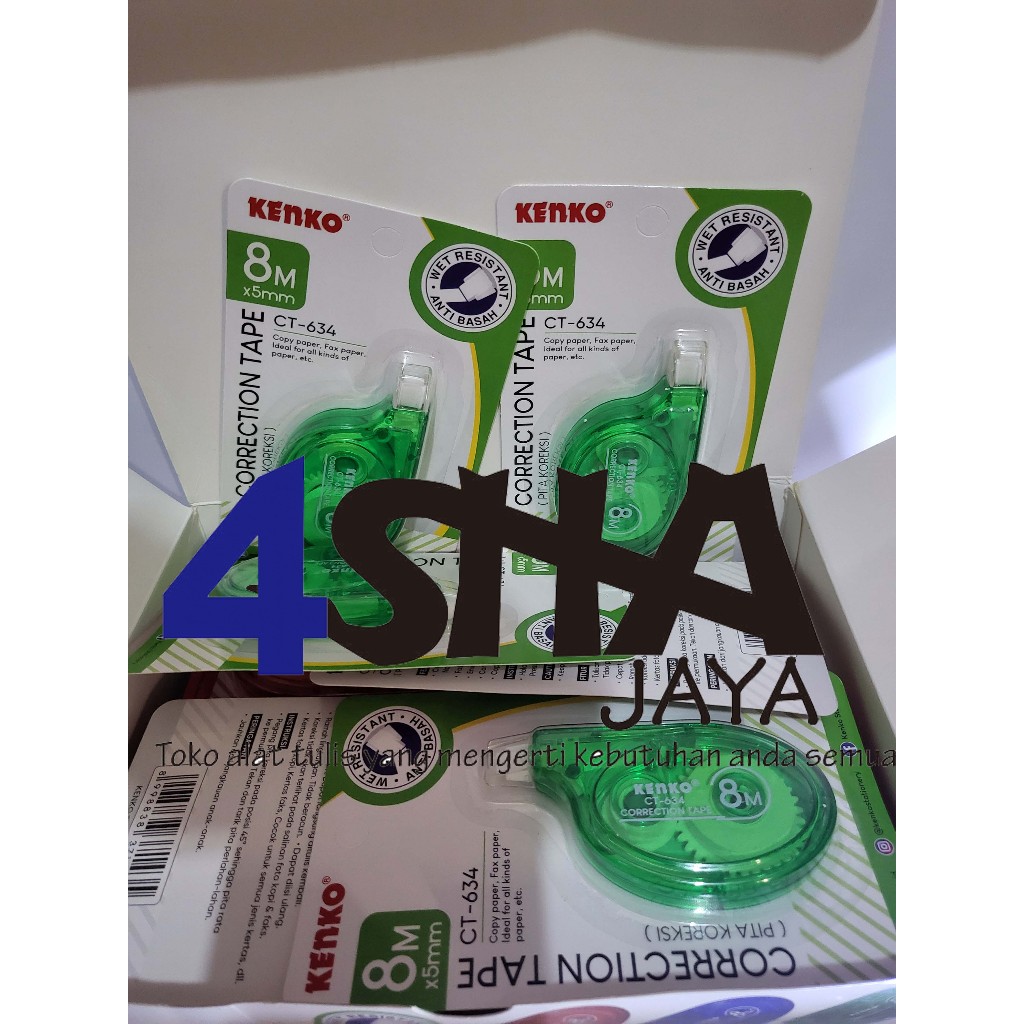 

Correction Tape KENKO CT-634 (8M x 5mm)