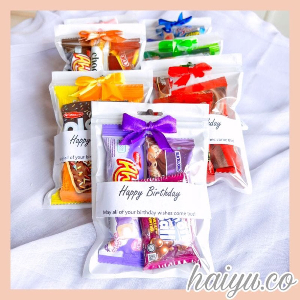 

Mini Gift Snack - Hampers Snack - Hadiah Manis untuk orang tersayang