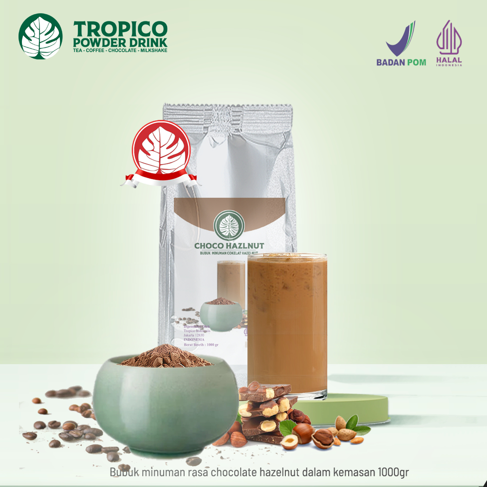 

Bubuk Minuman Choco hazelnut - Cokelat Hazelnut - Tropico Powder Drink