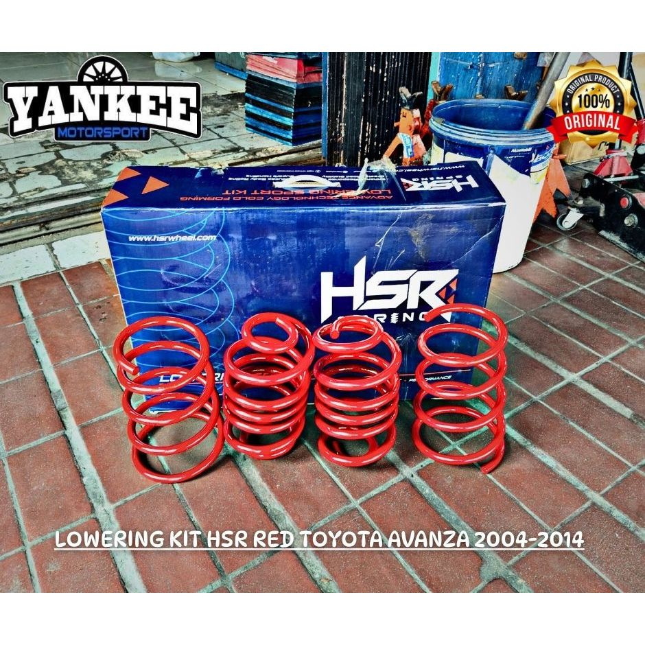 PER CEPER / LOWERING KIT HSR UNTUK TOYOTA AVANZA 2004-2014 CEPER & EMPUK