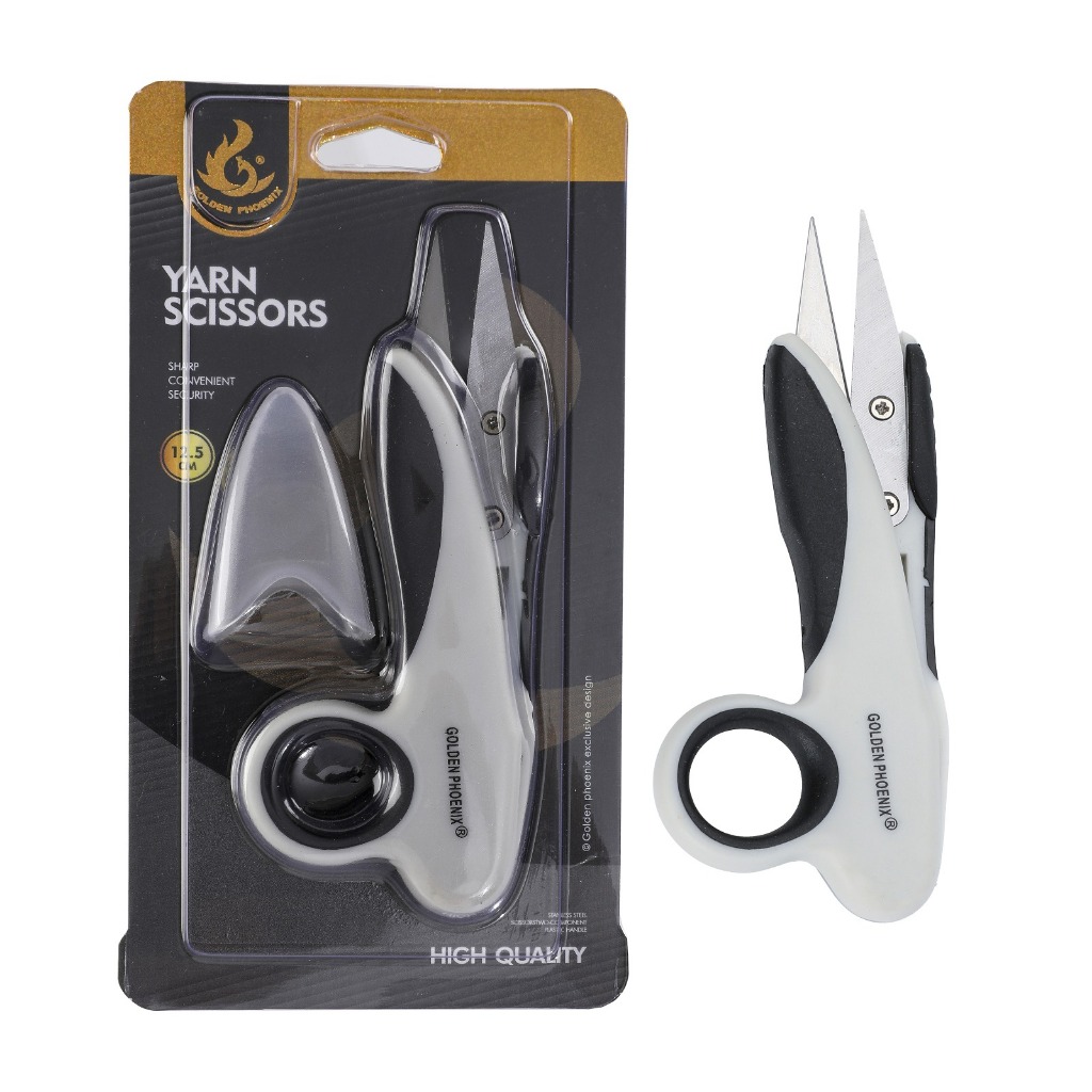 

Thread Cutter/ Gunting Benang Besar Jumbo Golden Phoenix Dengan Jempol (GPX-4204)