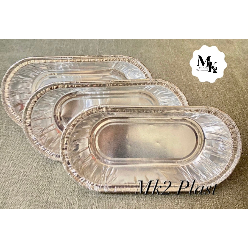 Aluminium foil tray OX 6005 Macaroni Schotel / pie mini / roti mini