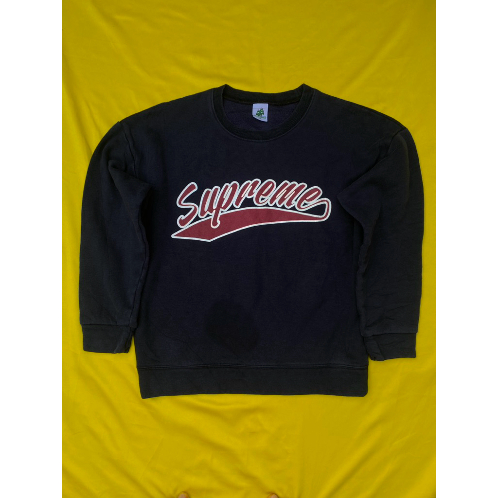 CREWNECK SUPREME SECOND MURAH