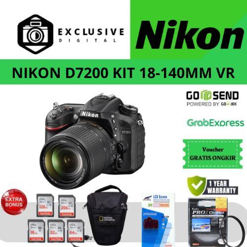 NIKON D7200 KIT 18-140MM F3.5-5.6G ED VR / NIKON D7200 KIT 18-140MM / NIKON D7200