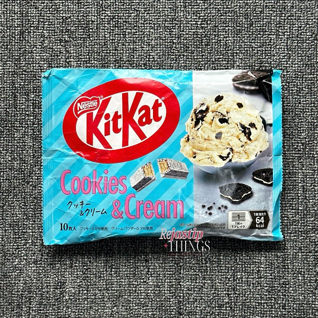

[READY] Kit Kat Mini Cookies n Cream 10pcs Made in Japan - Kitkat Limited Edition Japan Only