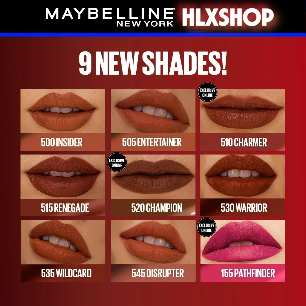 FLASH SALE Maybelline SuperStay Matte Ink Lipcream Liquid Super Stay Lip Cream stay ink Lipstik