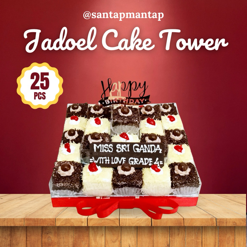 

Jadoel Cake Tower (25 pcs - Mix 02)