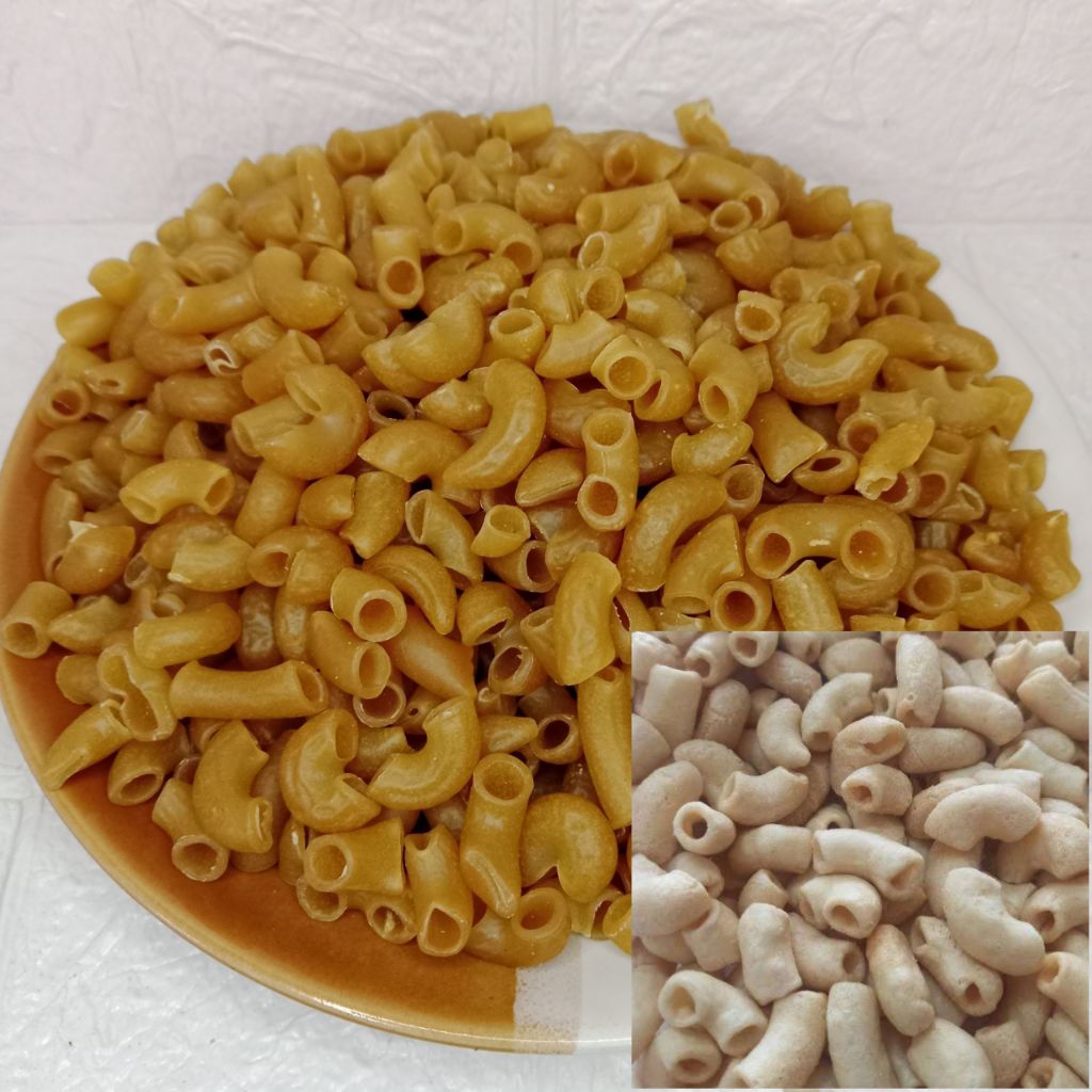 

kemasan 250 gram kerupuk makaroni super - makaroni bisa ngembang