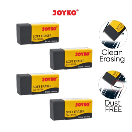 

Penghapus Pensil Kecil Joyko 526 B40BL Hitam
