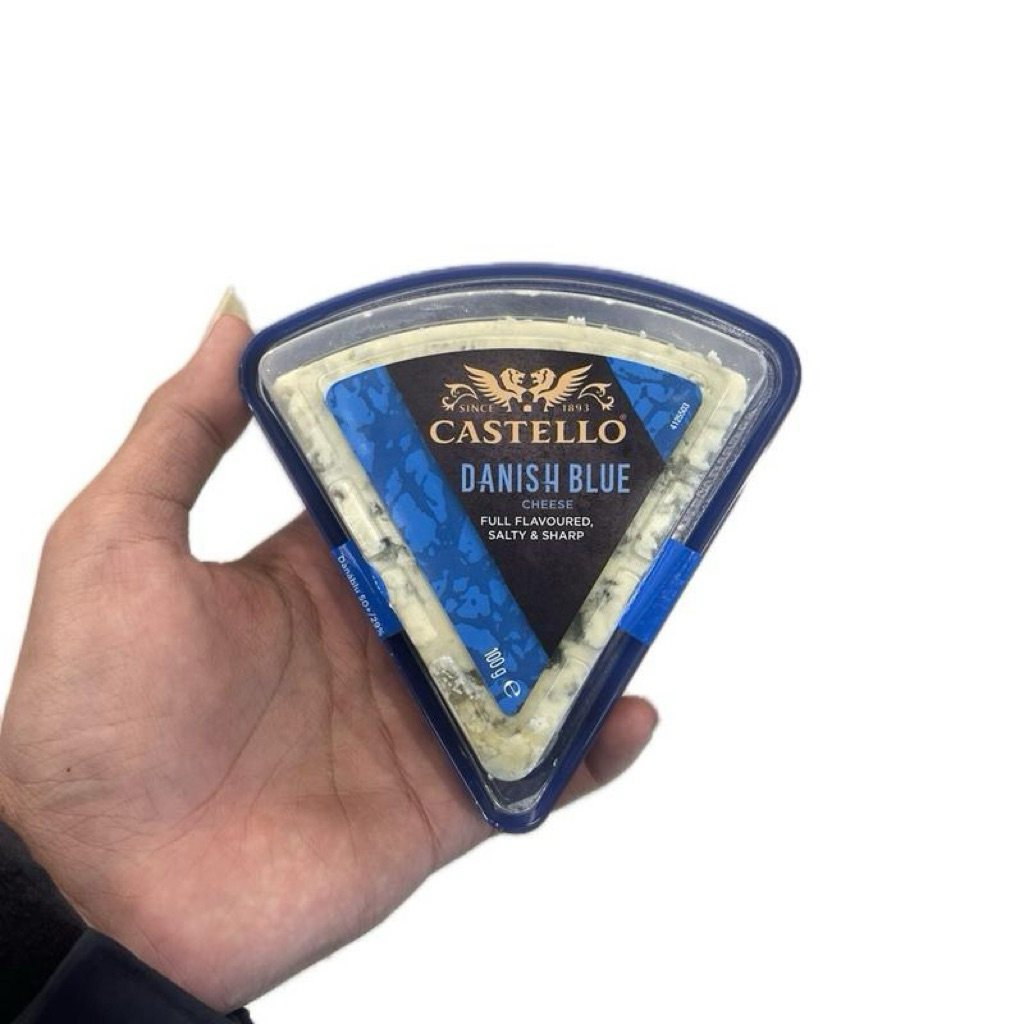 

Castello Denish Blue Cheese | Keju Denmark Blue Cheese Castello 100gram