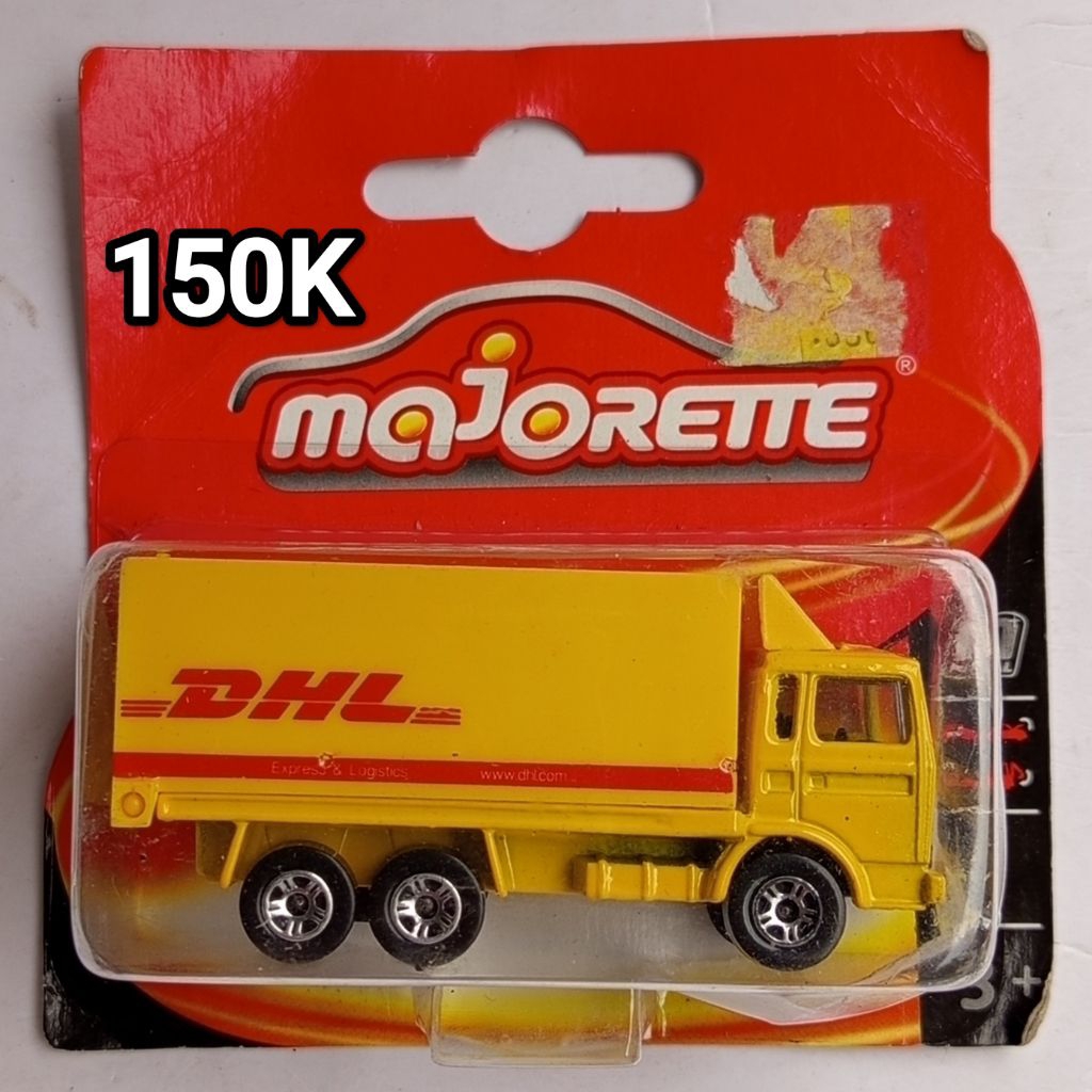 Diecast Majorette Truck Box Kontainer DHL