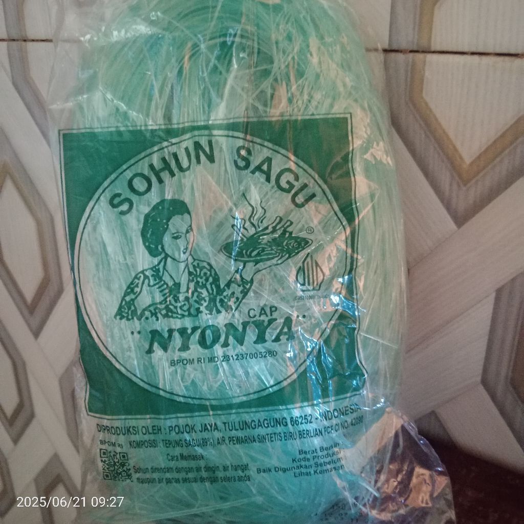 Sohun Sagu cap nyonya campuran bakso soto150 gr enak mantap khas Jawa Timur Madura