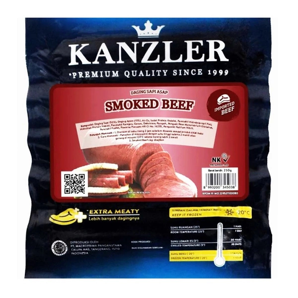 

Kanzler Smoked Beef 250gr