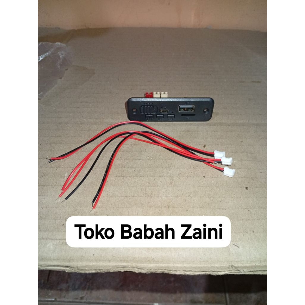 Modul Mp3 Bluetooth Ampli 2×3W 3.7-5V Micro