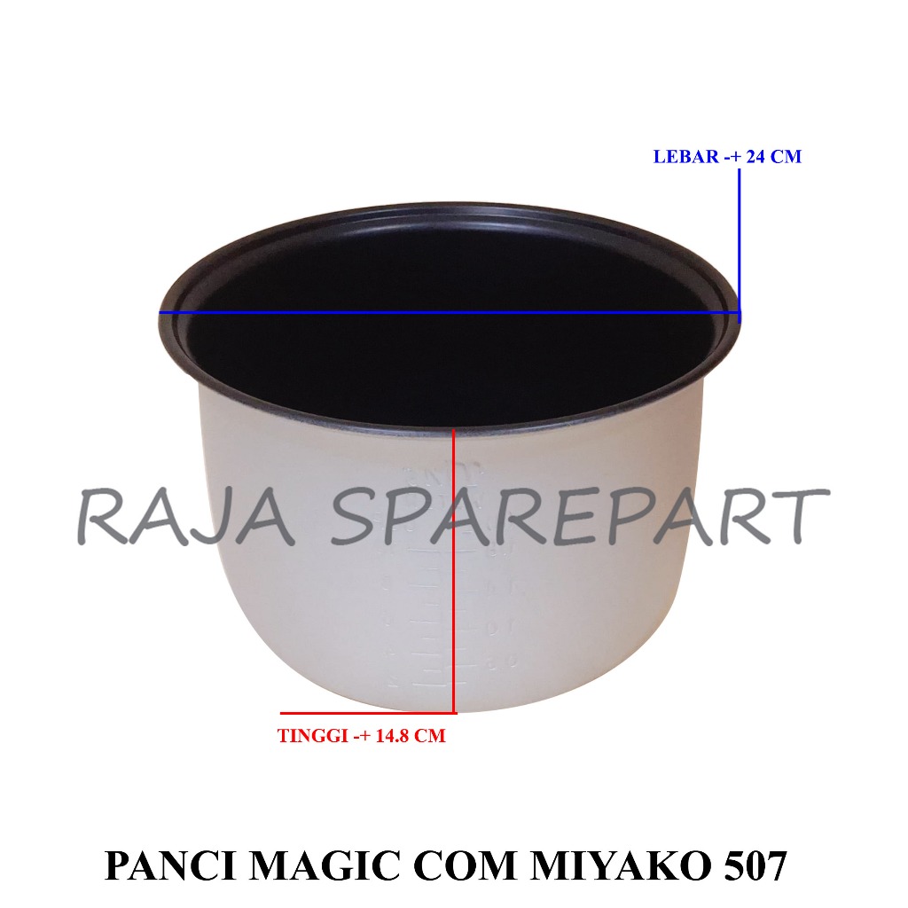 PANCI MAGIC COM MIYAKO 507 / PANCI TEFLON MAGIC COM PMCM