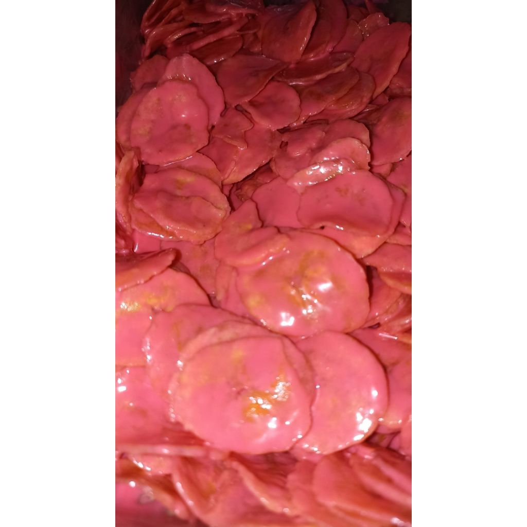 

keripik pisang lumer strawberry ukuran 150gram