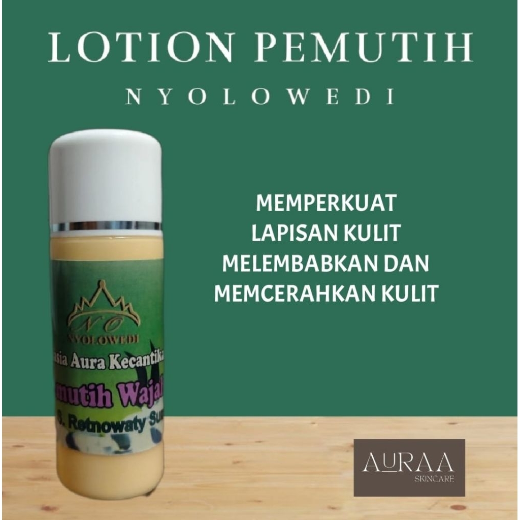 Lotion Pemutih / Pelembab Nyolowedi