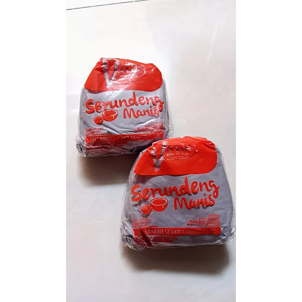 

SRUNDENG VARIA SOLO PEDAS MANIS 250 Gr SRUNDENG KELAPA