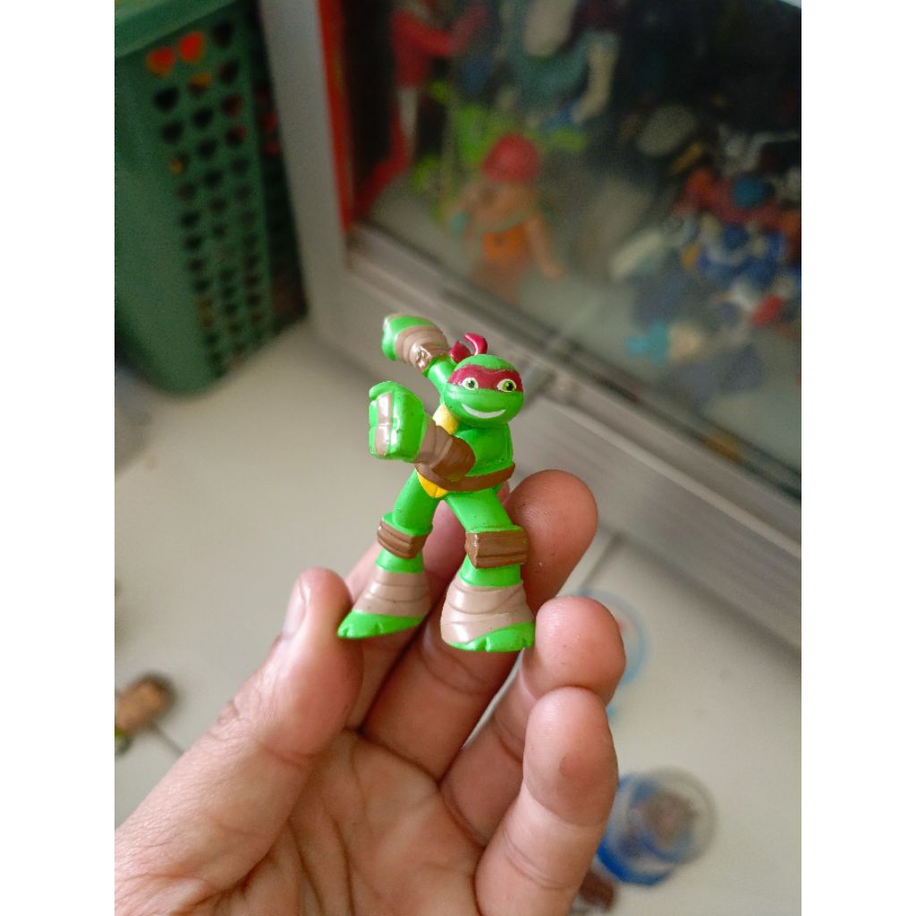 mini figure ninja turtle raphael by moose viacom