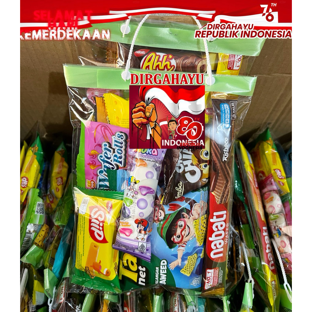 

FREE CARD KEMERDEKAAN PARCEL SNACK BINGKISAN KEMASAN