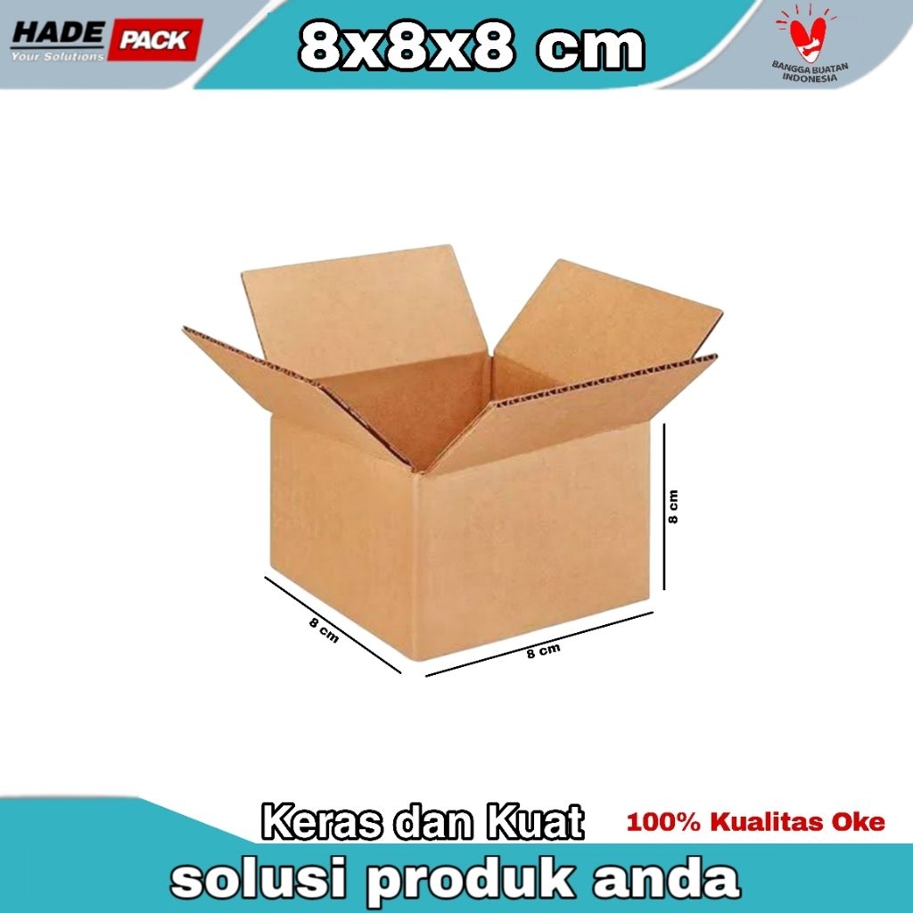 

Kardus 8x8x8 cm - Bersih, Kuat dan Praktis untuk Packing