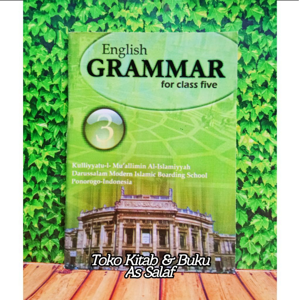 Buku  English Grammar 3 KMI Kelas 3 Gontor