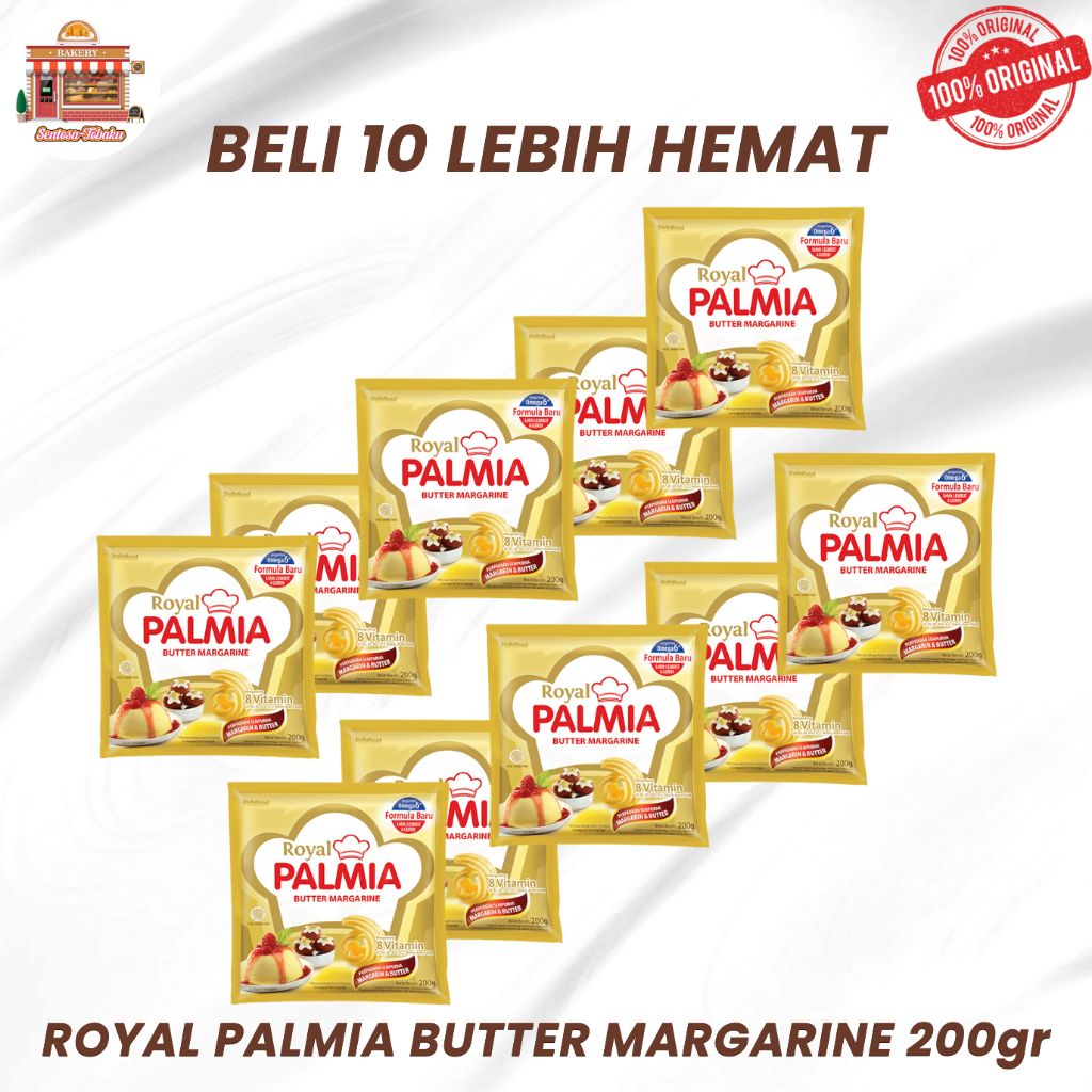 

Royal Palmia Sachet 200 Gram / Palmia Royal 10pcs (EXP MARET 2026)