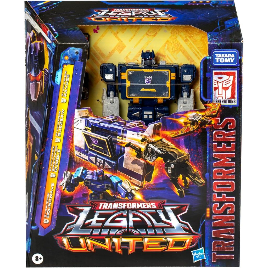Transformers Legacy United Voyager Class G1 Universe Soundwave