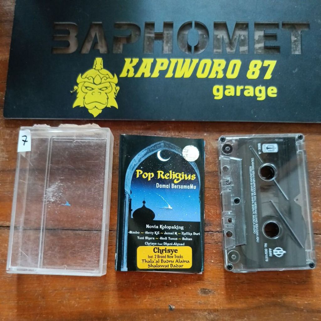 kaset pita,,POP RELIGIUS DAMAI BERSAMAMU