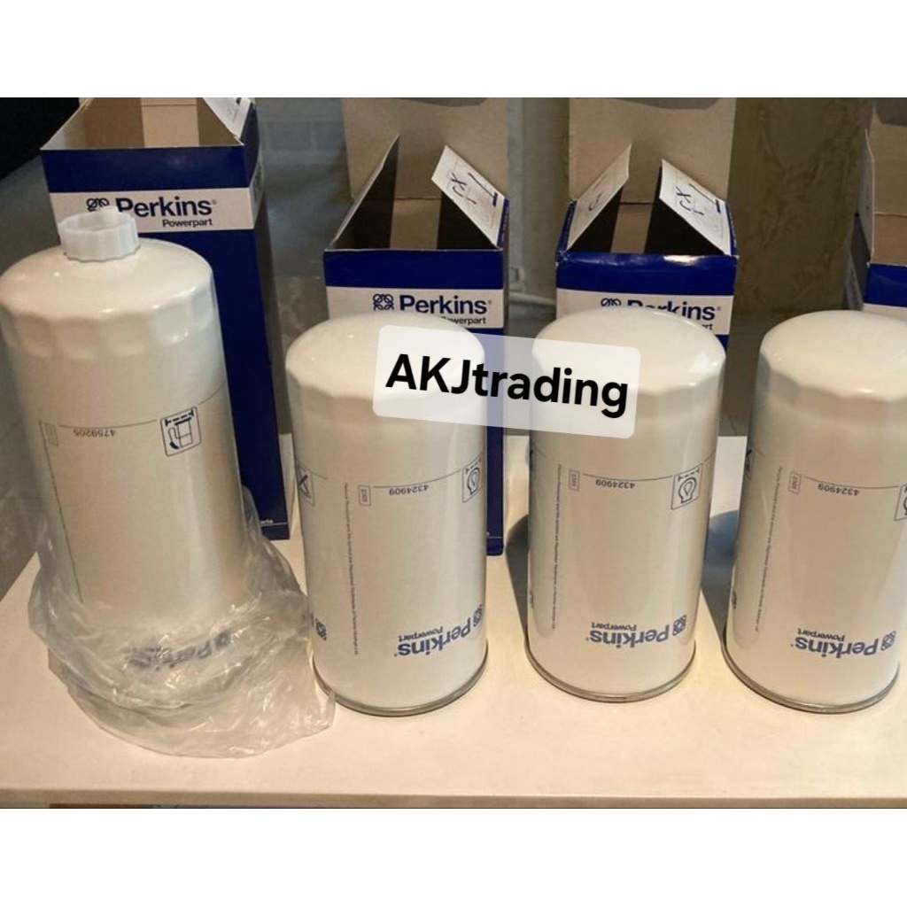 Oil Filter Oli PERKINS 4324909 OIL FILTER GENUINE PERKINS 4324909 Original Perkins Filter Oli 432490