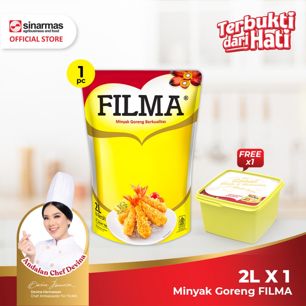 

Paket Agustus Ceria 1 (Filma Pouch 2L FREE Lunch Box)