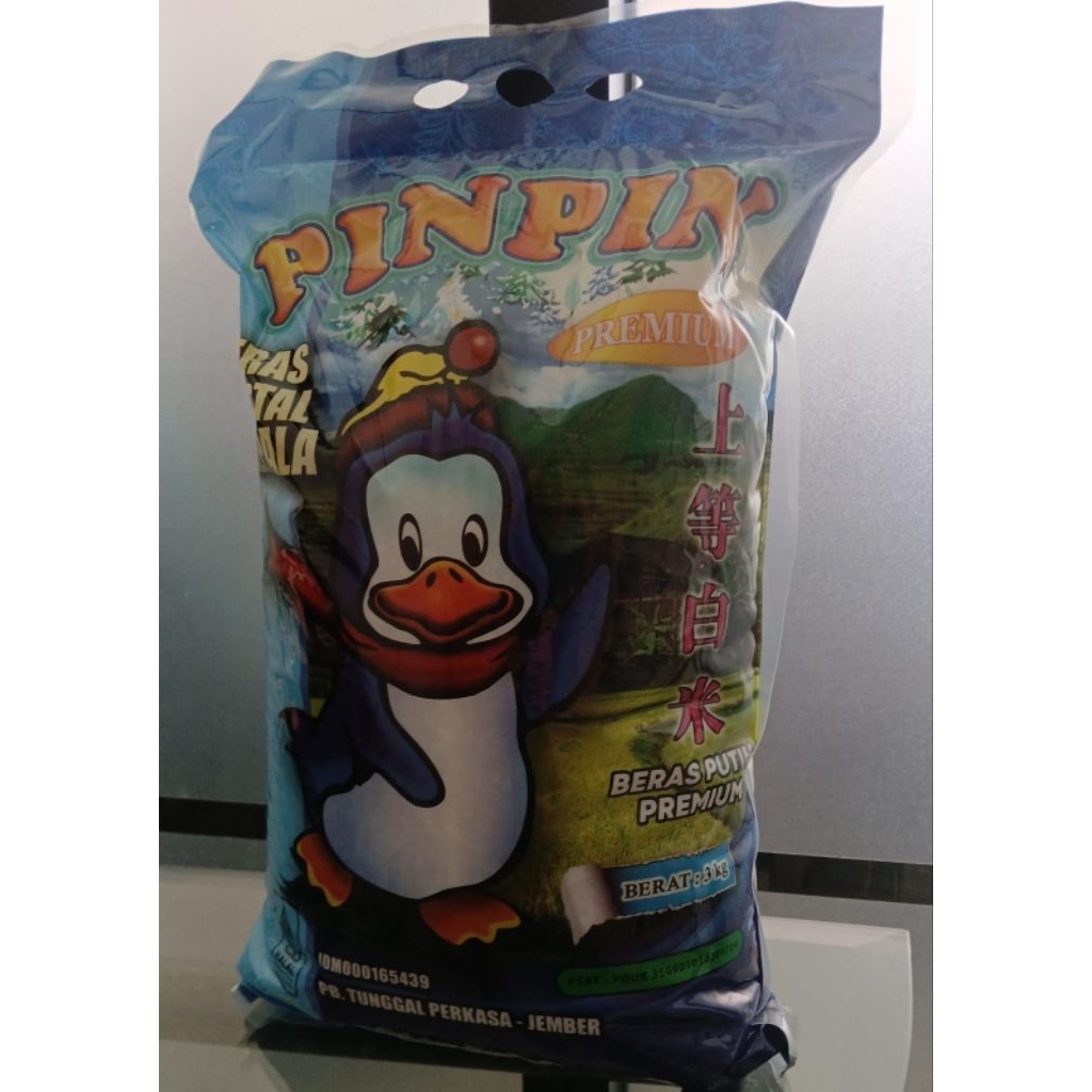 

BERAS PREMIUM PIN PIN PREMIUM 3KG