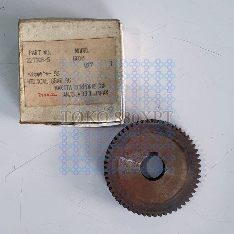 Helical Gear 56 Gigi Makita 6016 Bor Besi Original Japan 221105-5