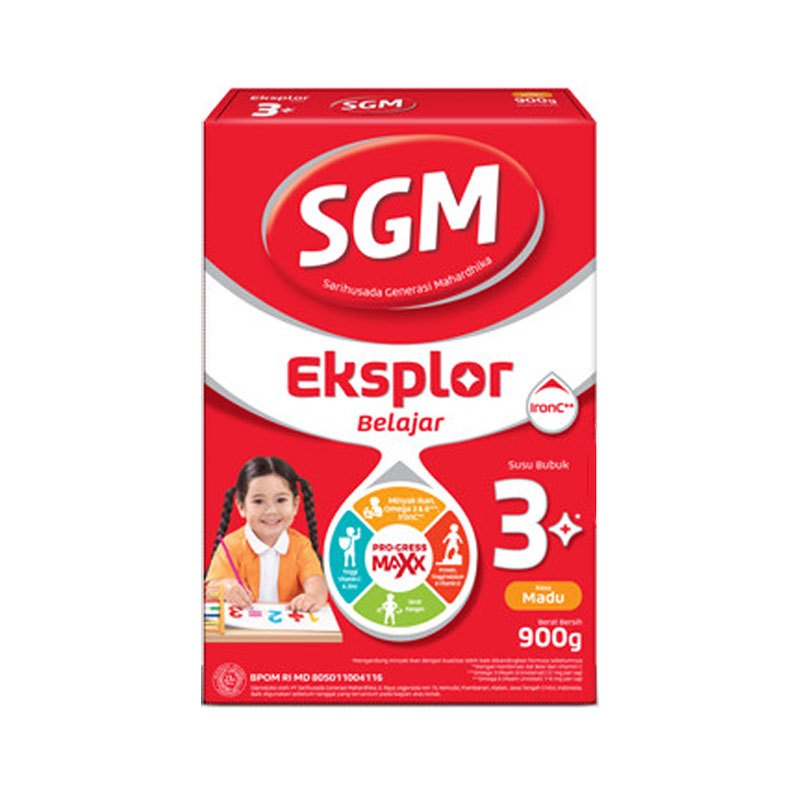 

SGM EKSPLOR 3+ MADU / 3+ VANILA 900GR