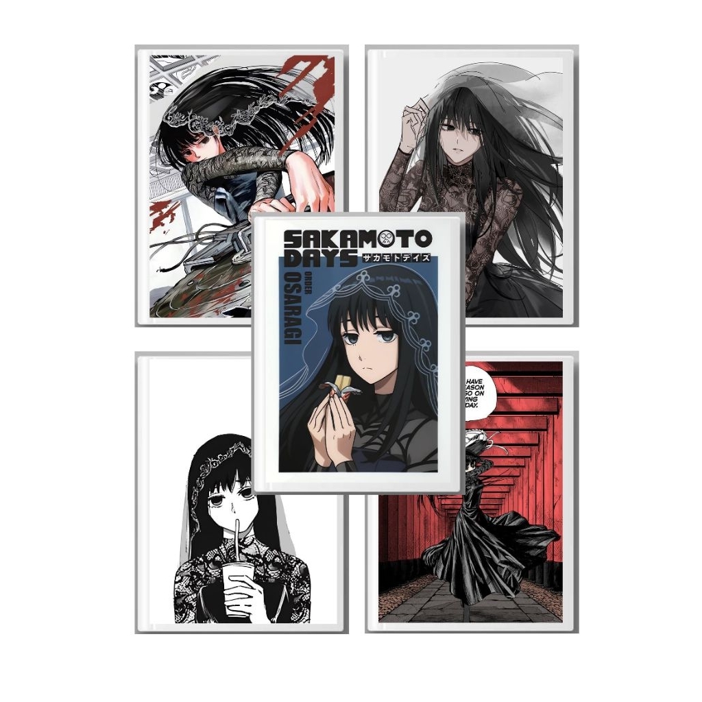 

Buku tulis OSARAGI SAKAMOTO 5PCS 38 lembar kertas 75 gsm cover silky glossy