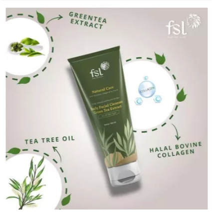 FSL Daily Facial Cleanser - Sabun Wajah untuk Semua Jenis Kulit